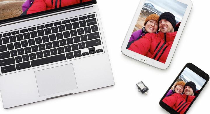 Productafbeelding SanDisk Ultra Dual Drive M3.0 (128 GB, USB-A, Micro USB)