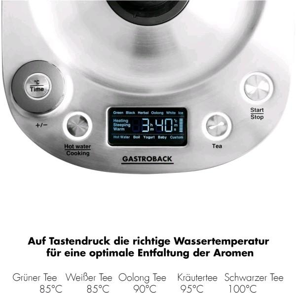 Produktbild Gastroback Design Tea & More Advanced (1.50 l, EU-Stecker)