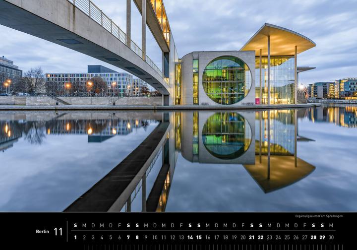 Image du produit Calendrier Berlin Premium 2026 (50 x 35 cm, Couverture rigide, Allemand)