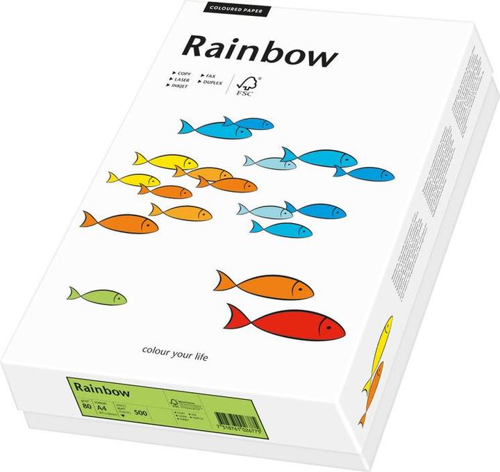 Actual product image Rainbow Copy paper (80 g/m², 500 x, A4)