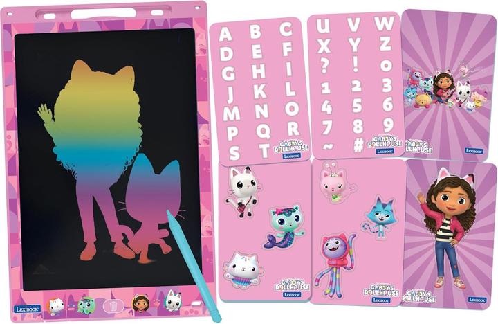 Immagine prodotto Lexibook Lavagna da colorare con stencil Gabby 28 cm