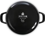 Productafbeelding BK Fortalit Braadpan - 30 cm / 5L - Emaille (30 cm, Braadpan + kasserol)