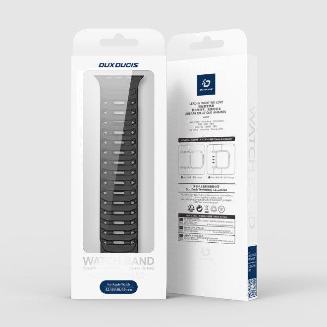 Actual product image Dux Ducis CS Armband (49 mm, 45 mm, 46 mm, 44 mm, 42 mm, Magnets, Silicone, Aluminium)