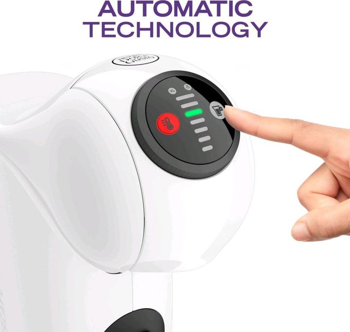 Actual product image Krups Nescaf Dolce Gusto GENIO S KP2431 - Koffiecupmachine - Wit (NESCAFÉ Dolce Gusto, EU plug)