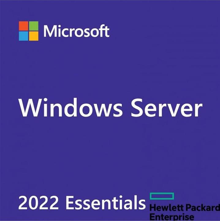 HPE OS Windows Server 2022 (10-Core) Essential ROK (25 User, max. 1 CPU, max. RAM)
