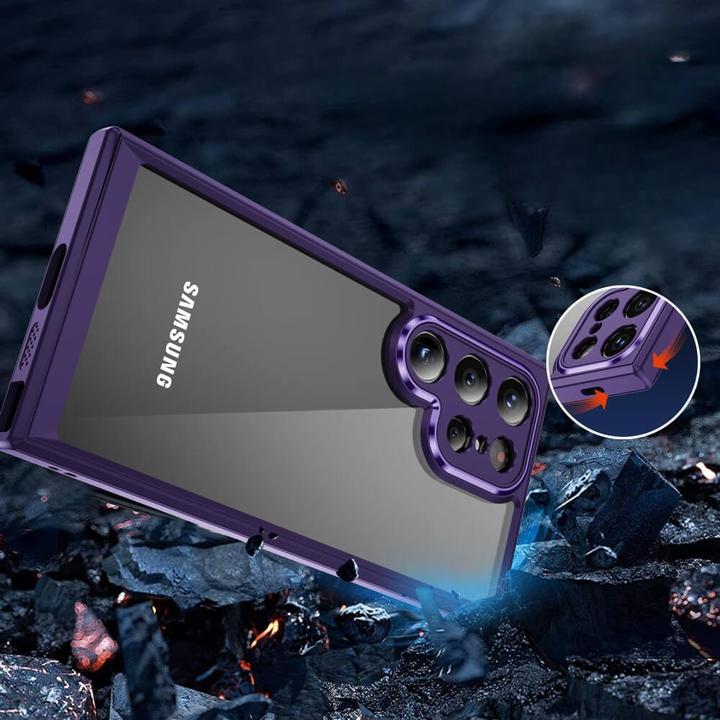 Produktbild Cover-Discount Hülle mit Kameraschutz violett (Samsung Galaxy S24 Ultra)