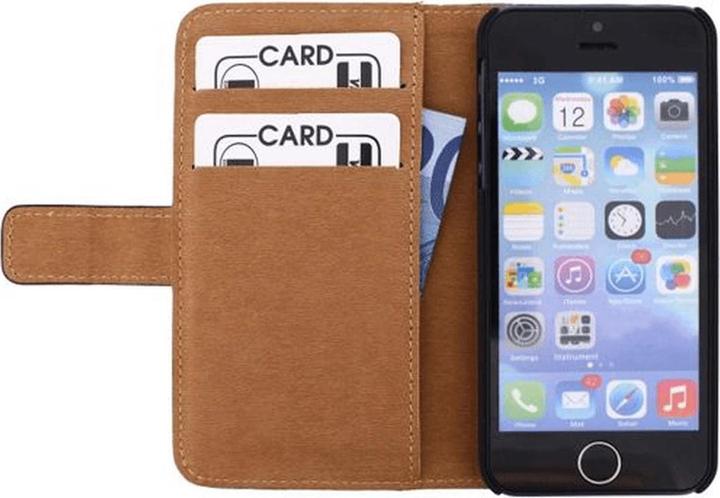 Immagine prodotto Mobilize Custodia a libro sottile per iPhone 5/5S/SE nero (Apple iPhone 5s, Apple iPhone 5)