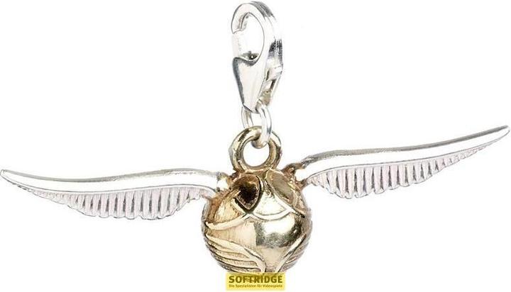 Carat Shop Harry Potter Clip-On Anhänger Der Goldene Schnatz (Sterling Silber) (Sterling Silber)