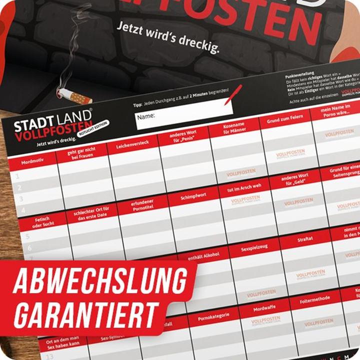 Produktbild Denkriesen Stadt Land Vollpfosten - Jetzt wird's dreckig (Deutsch)