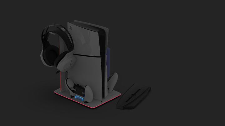 Immagine prodotto Maxx Tech PS5 DLX LED Mult-Functional Stand for all PS5 consoles (PS5)