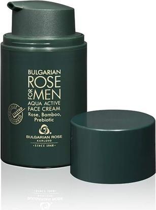 Rose Bulgarian Aqua Active Gesichtscreme für Männer 50ml (50 ml, Tagescreme)