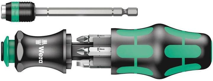 Actual product image Wera Kraftform Kompakt 20 (1.0 x 5.5 mm / 1.2 x 6.5 mm / PZ 1 / PZ 2 / PH 1 / PH 2)