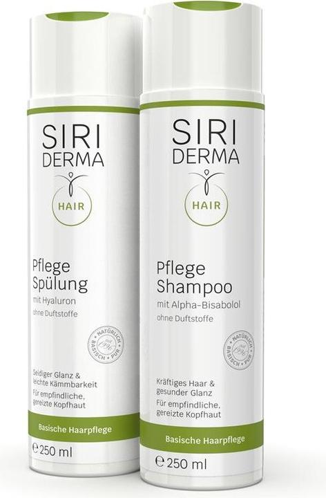 Actual product image Siriderma Care shampoo without fragrances (250 ml, Liquid shampoo)