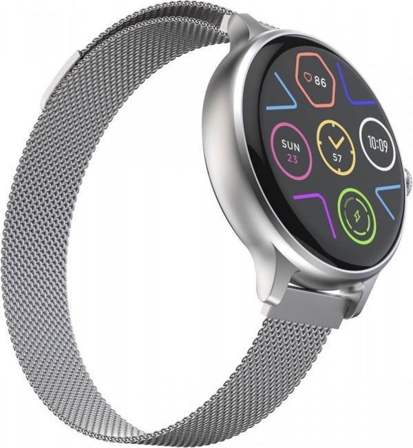 Image du produit Carneo Hero mini HR+/Silver/Elegant Band/Silver (40 mm)