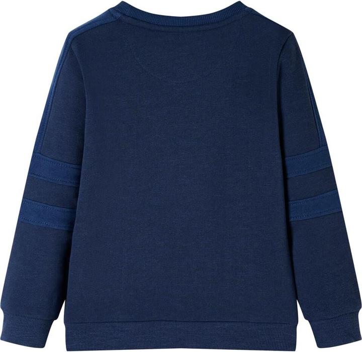 Produktbild VidaXL Kinder-Sweatshirt Marineblau Melange 128,Material: 92 (128)