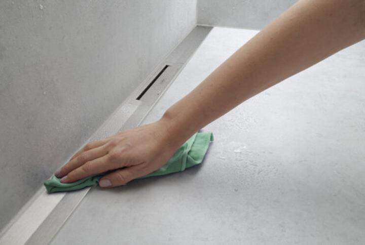 Produktbild hansgrohe HG Duschrinne RainDrain Flex kb. Wd-mon 900mm edelstahl gebürstet (900 mm)