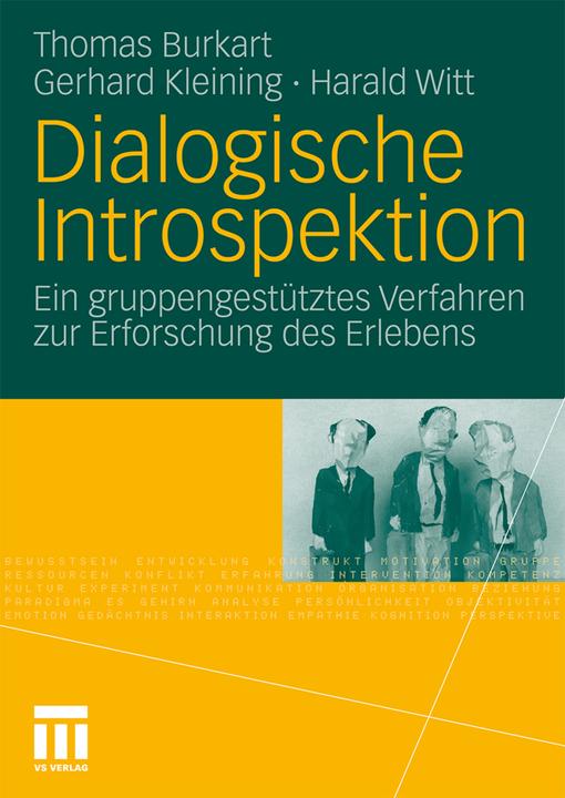 Produktbild Dialogische Introspektion (Deutsch, Harald Witt, Gerhard Kleining, Thomas Burkart, 2010)