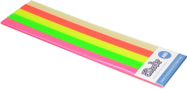 Actual product image 3Doodler ABS Filaments (ABS, 3 mm, 60 g, Multicoloured)
