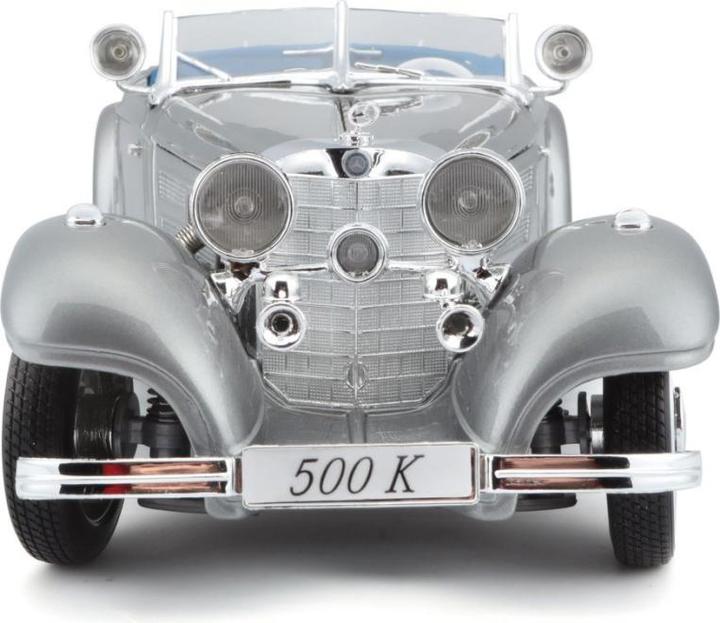 Produktbild Maisto Mercedes Benz 500K Specialroadster 1936 grey