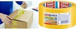 Image du produit tesa tesapack Ruban d'emballage SECURE & STRONG avec effet de scellage (50 mm)