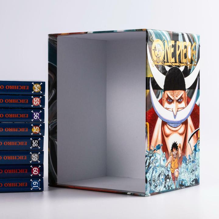Produktbild One Piece Sammelschuber 6: Marine Ford (inklusive Band 54-61) (Deutsch, Eiichiro Oda, 2024)