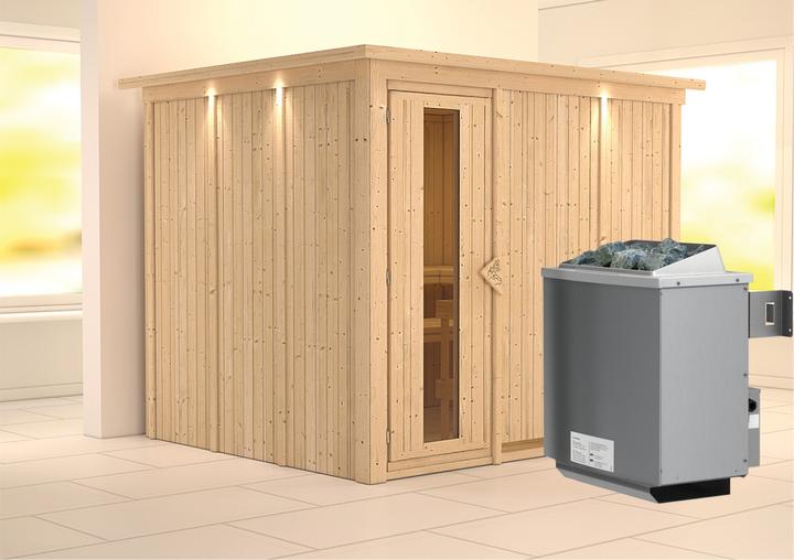 Image du produit Karibu Gobin avec couronne de toit (Contrôle interne de 9 KW)