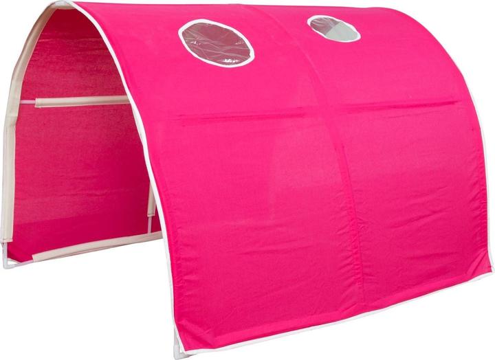 Image du produit Floki24 Tunnel pour lits superposés Tente de lit Toit de jeu Tunnel Caverne Lit d'enfant - rouge