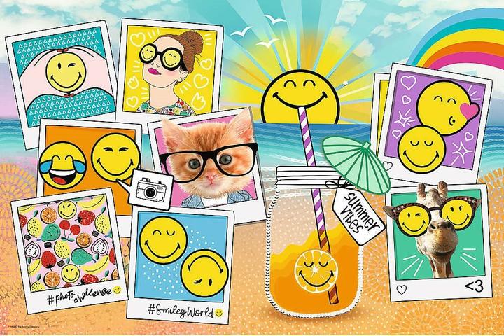 Actual product image Trefl Puzzle 300 Smiley on holiday (300 pieces)