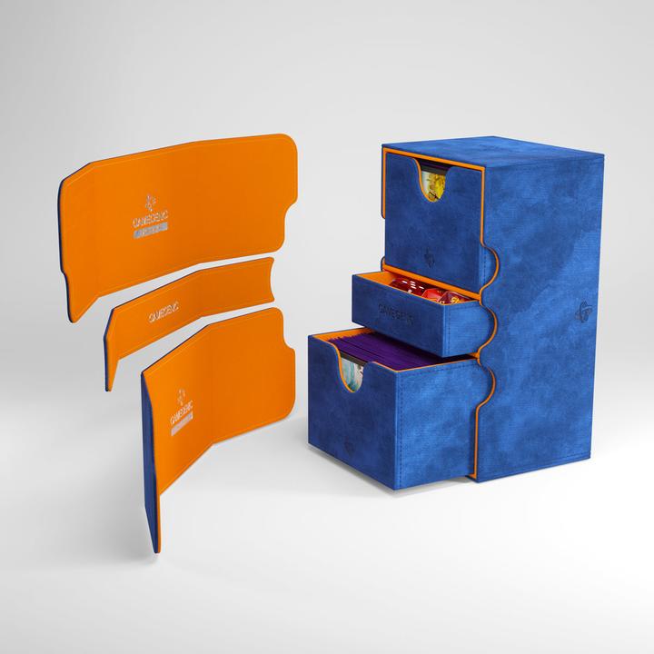 Produktbild Gamegenic GGS20143 - Stronghold 200+ XL Blue/Orange EXCLUSIVE LINE