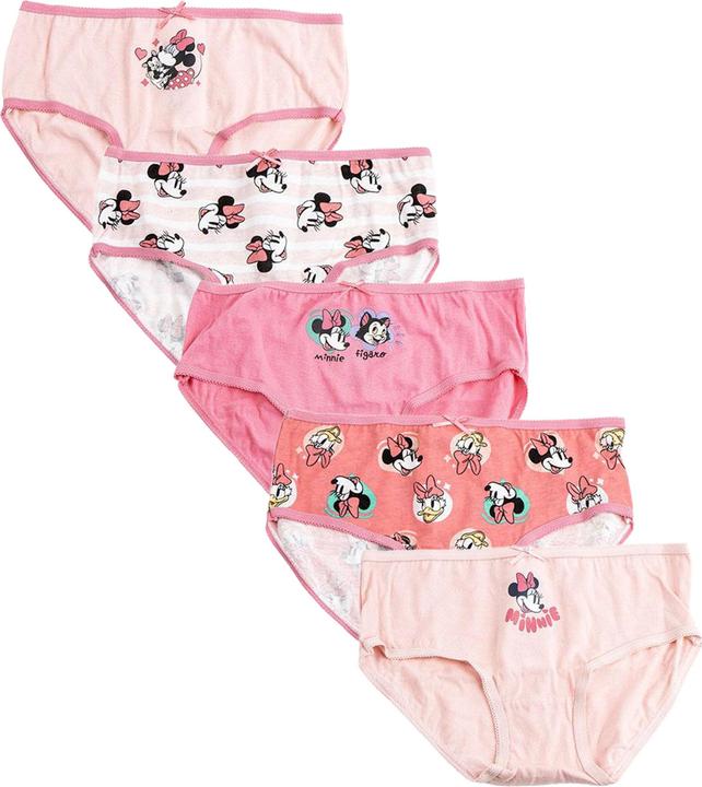 Disney Girls' Underwear Set 5 Pieces Minnie
