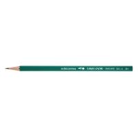 Actual product image Caran d'Ache Pencil 341-4, 2H, dark green, pack of 12 (2H, 12 x)