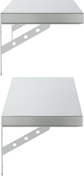 Immagine prodotto VidaXL Mensole a muro 2 pezzi 75 x 23,5 cm Nobile