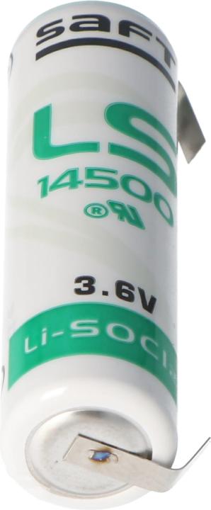 Produktbild Saft Batterie LS14500CNR mit U-Form Lötfahnen (1 Stk., AA, 2250 mAh)
