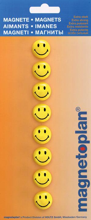 Actual product image Magnetoplan Smiley Magnets (8 x)