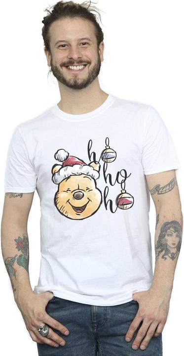 Produktbild Disney Winnie The Pooh Ho Ho Ho Baubles TShirt (L)