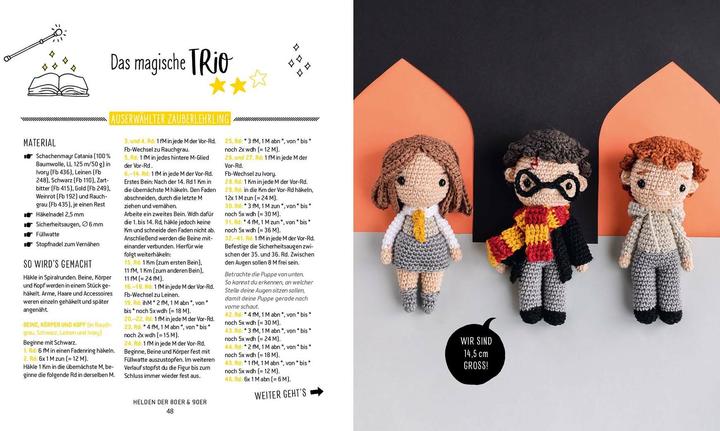 Produktbild Helden der Kindheit – Das Häkelbuch – Trickfiguren, Kulthelden und mehr Amigurumis häkeln (Deutsch, Sophie Kirschbaum, 2020)