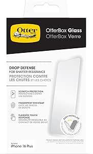 Actual product image OtterBox Screen Protector Glass (1 Piece, Apple iPhone 16 Plus)