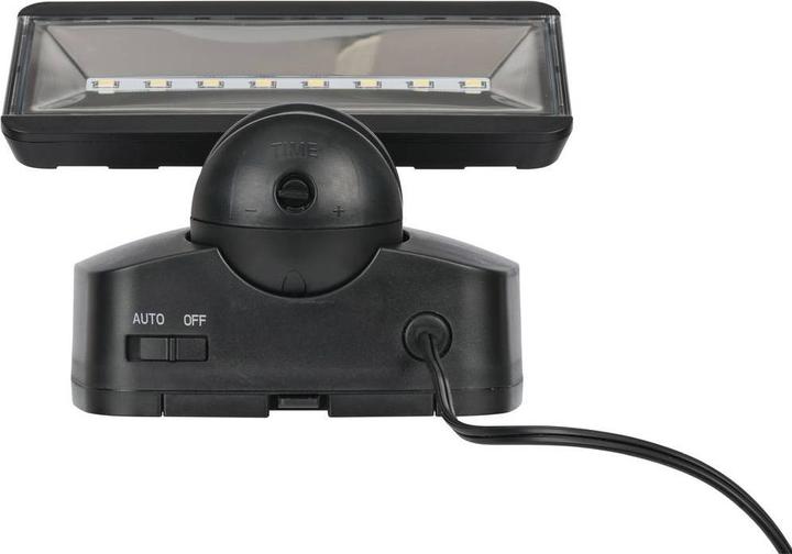 Actual product image Brennenstuhl Solar LED spotlight SOL 800 with infrared motion detector anthracite (400 lm, IP44)