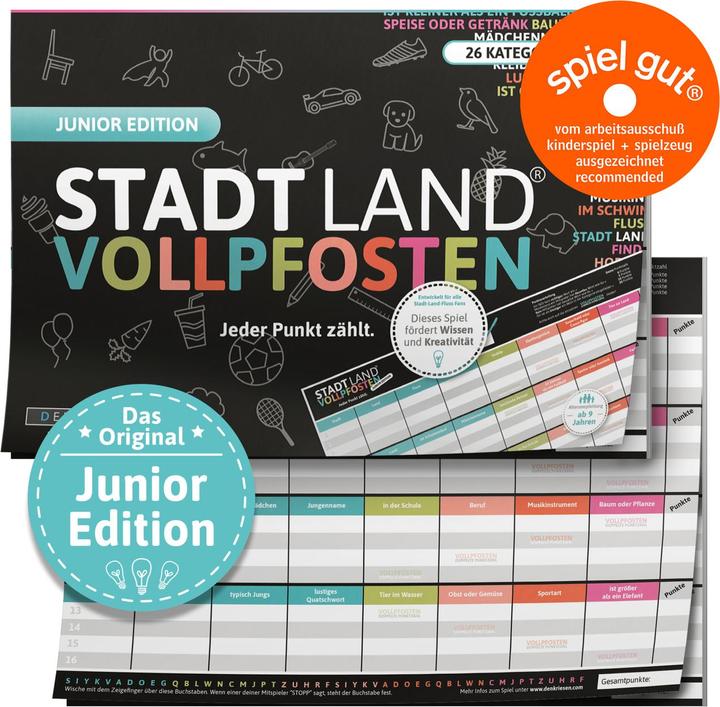 Actual product image Denkriesen Stadt Land Vollpfosten - Every Point Counts (German)