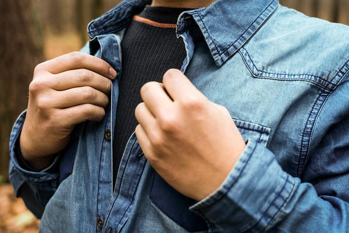 Neo Koszula robocza (Koszula robocza DENIM, rozmiar S) (S)