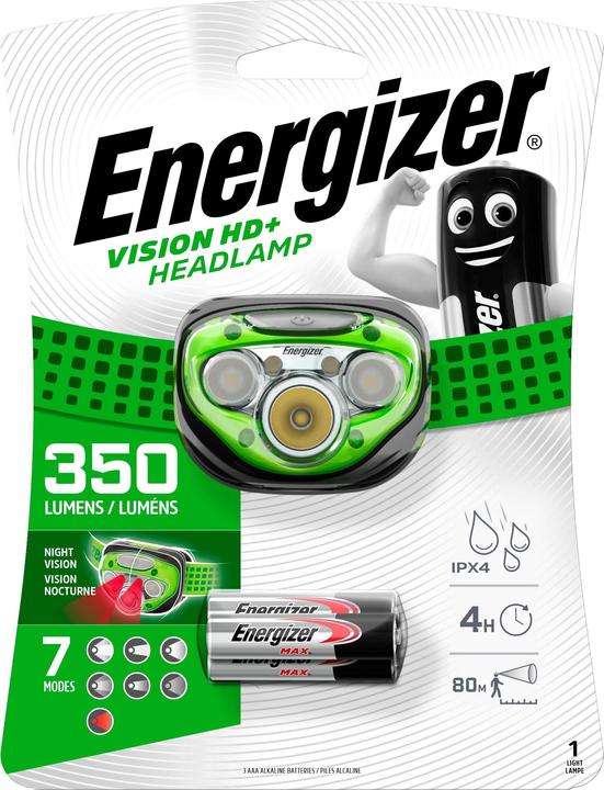 Actual product image Energizer Vision HD Plus (350 lm)