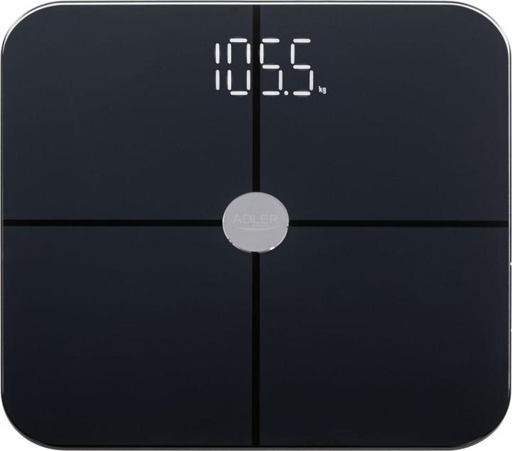 Actual product image Adler Smart Bathroom Scale | AD 8187 | Maximum weight (capacity) 180 kg | Accuracy 100 g | Body Mass Index (180 kg)
