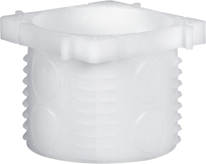 Actual product image Hsb Grooved box white Collar 9mm Flange height 5mm