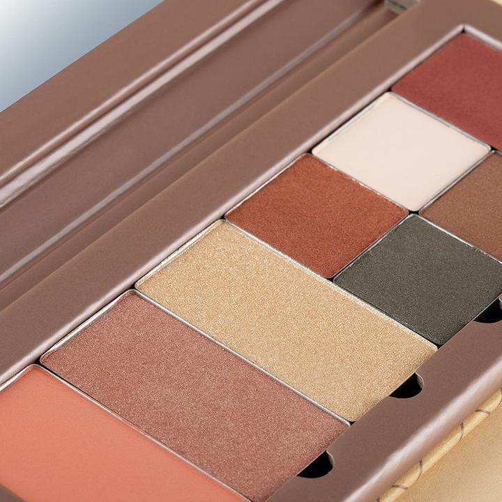 Actual product image Benecos BIO Palette Large Florence - 18g - Beauty ID (Bright Woods, Matt Desert, Muddy Olive, Rusty Copper, Tuscany Please)