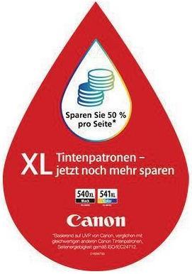 Actual product image Canon Pg-540xl (FC)