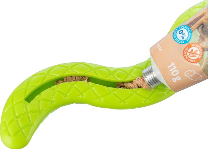 Produktbild Trixie Hunde-Spielzeug Snack-Snake, 27 cm, Grün (Kauspielzeug Hund)