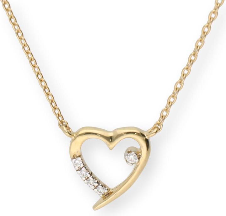 Carat Hearts (Gold 9ct, 40 cm)