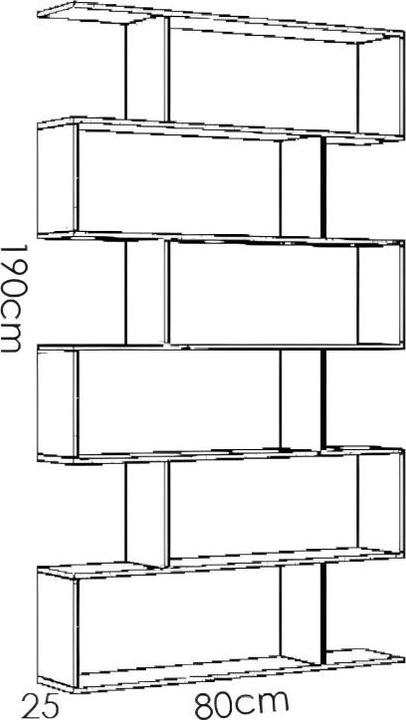 Immagine prodotto Vente-unique Tomini (115 x 50 x 190 cm)