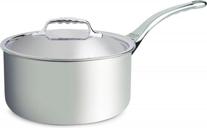 Actual product image de Buyer Affinity saucepan with lid induction (18 cm, Pot, Stainless steel)