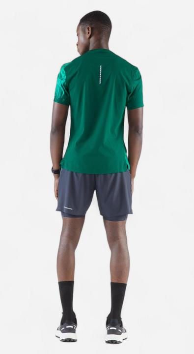 Produktbild Kiprun Men's Trail Running Long-Distance Shorts 2in1-Kiprun Run Ultra 900-Green (XL)